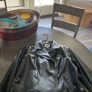 Old navy leather jacket